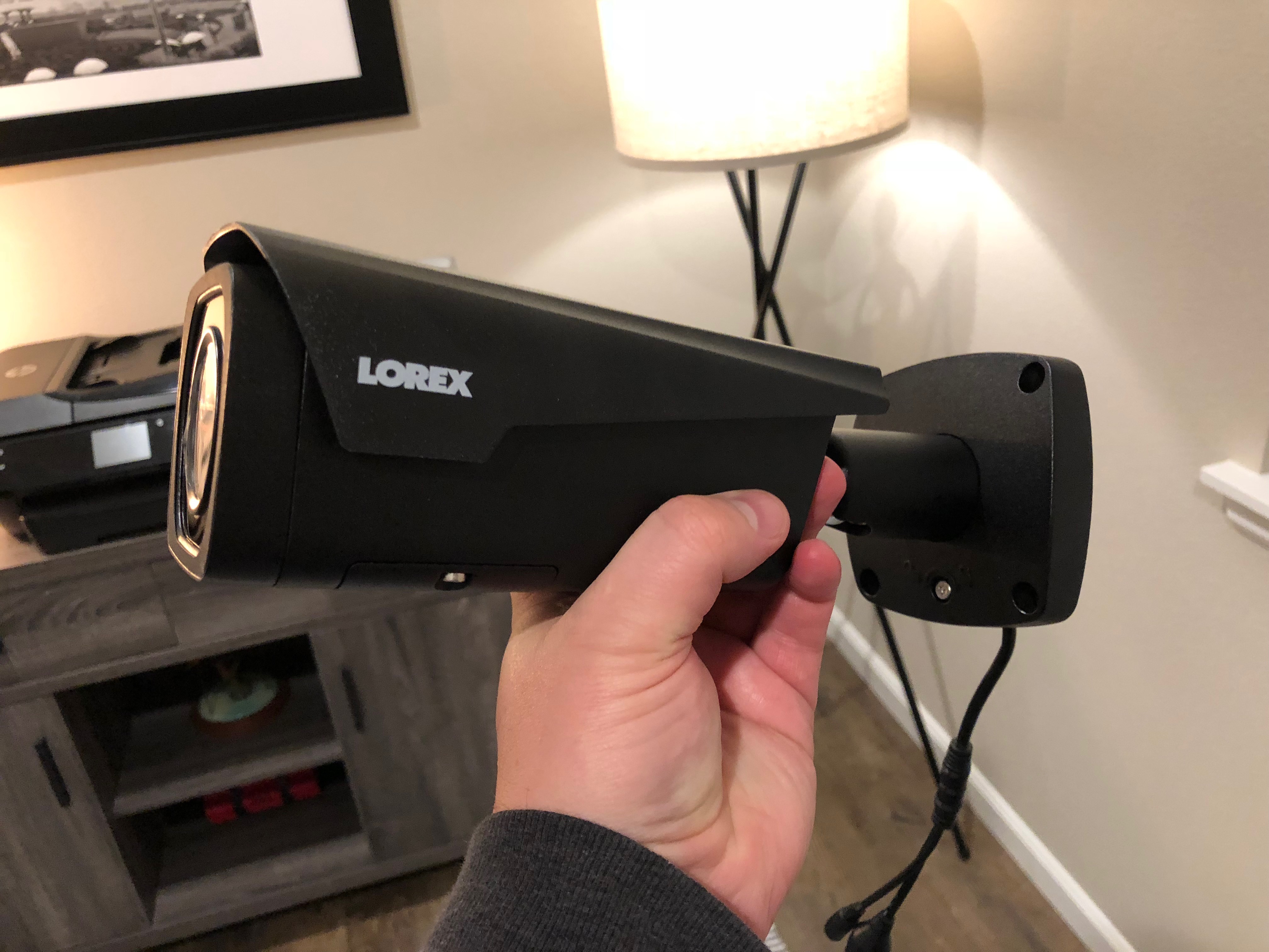 Lorex 4k camera store setup