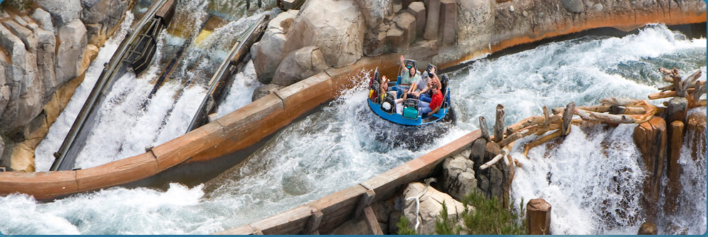 Disney California Adventure Grizzly River Run