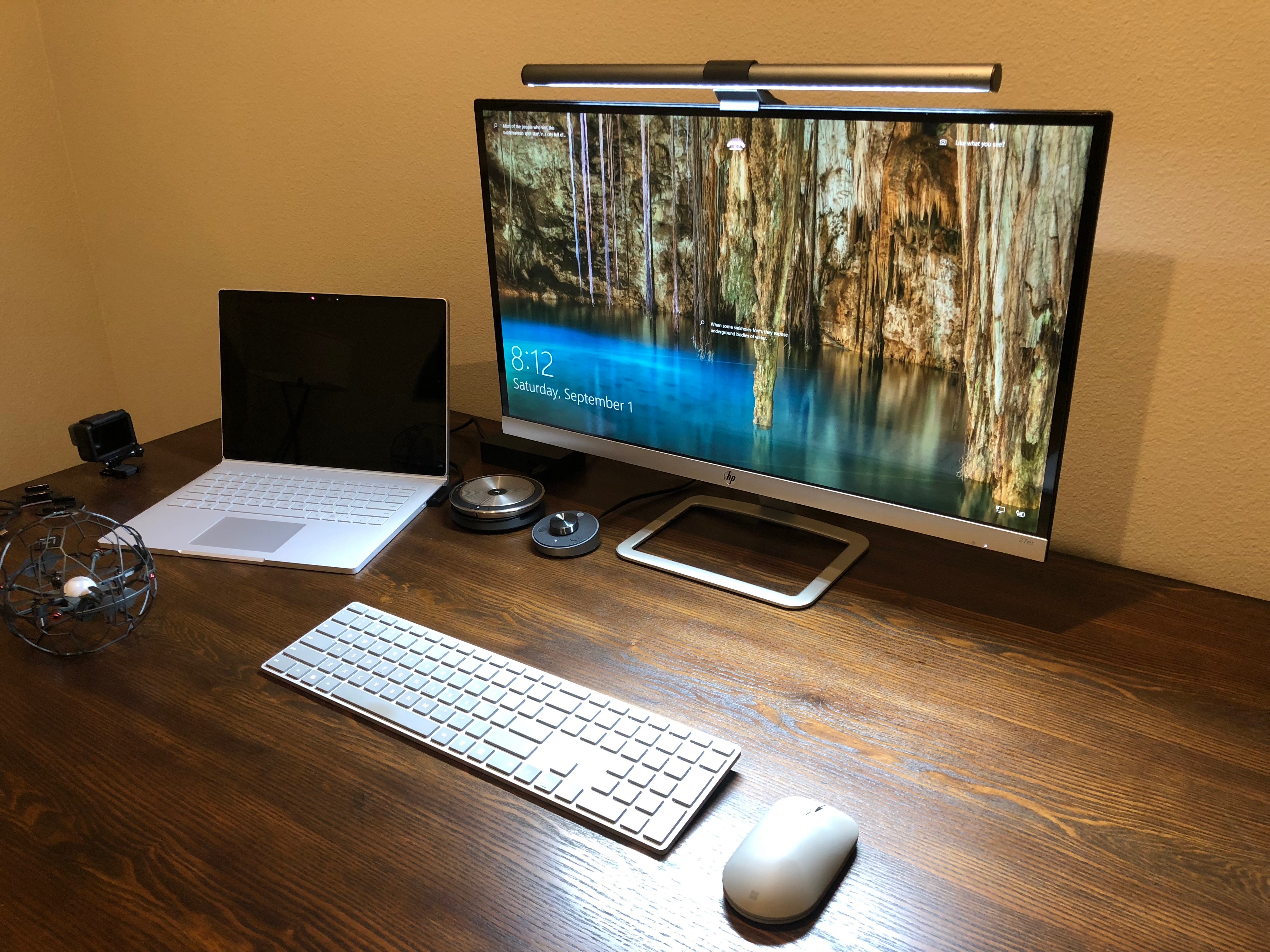 The Benq Screenbar Reduces Glare So You Can Focus On Your Work Dad Logic