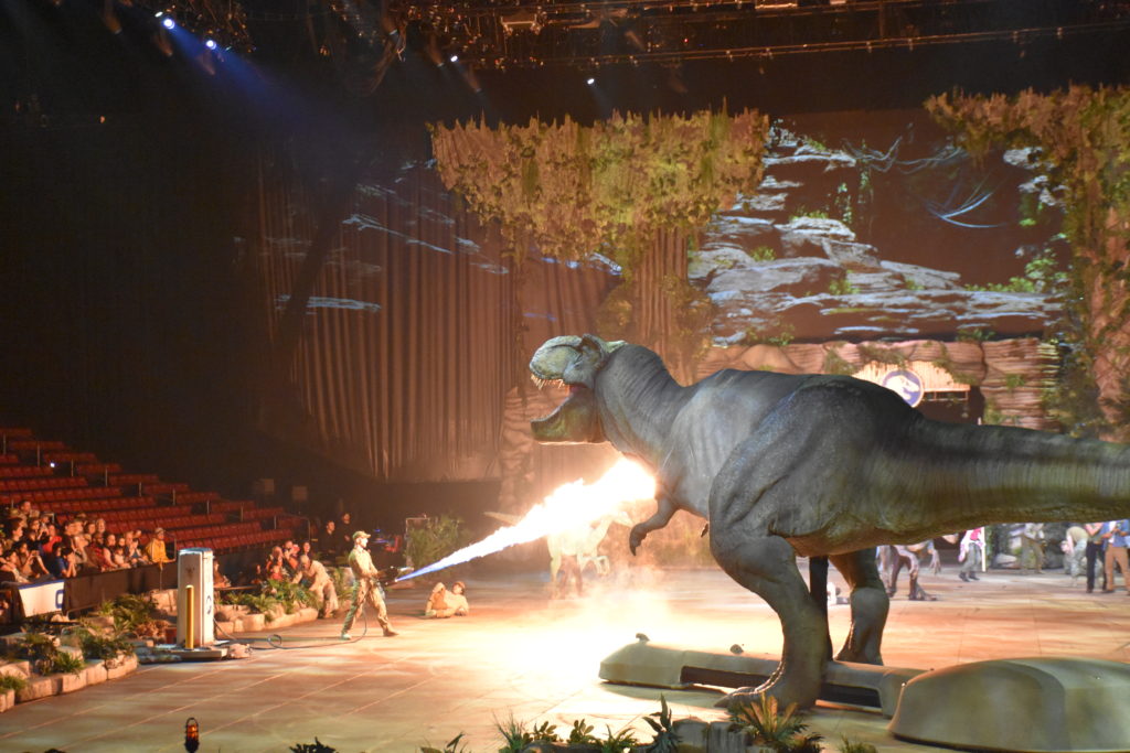 Take A Peek Behind The Scenes Of Jurassic World Live Tour Dad Logic